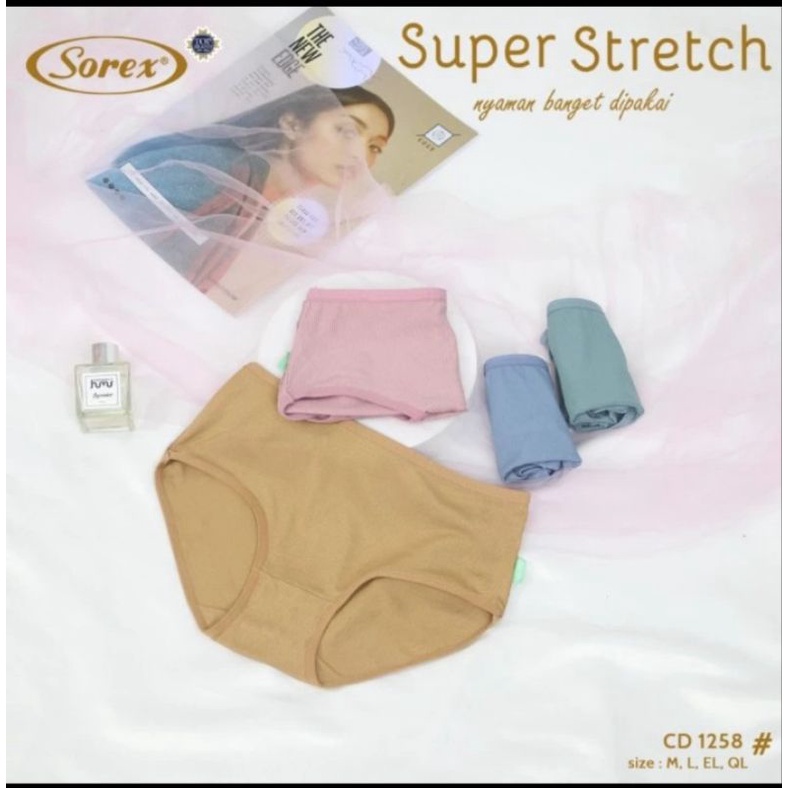Celana dalam wanita Sorex 1258 Super Stretch