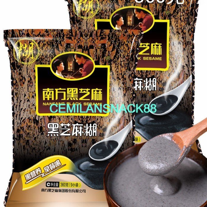 

black sesame seduh 360gr 南方芝麻糊