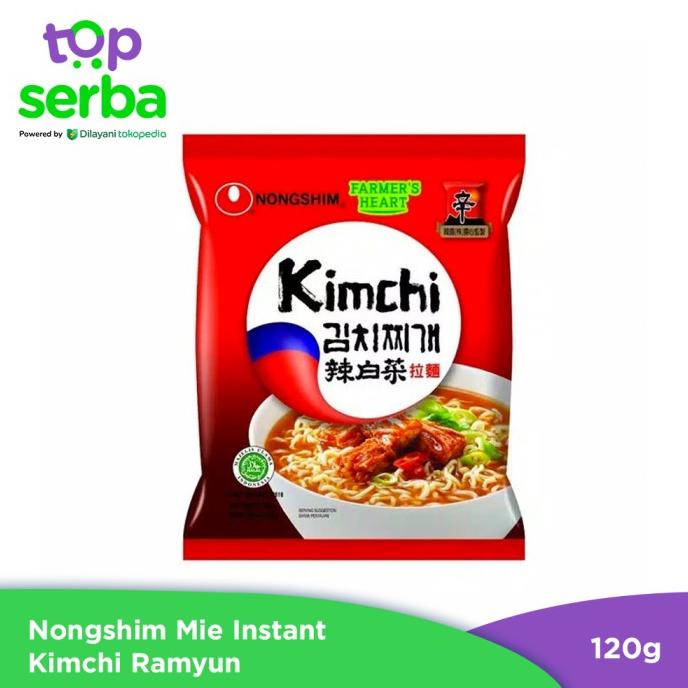 

Nongshim Mie Instant Kimchi Ramyun 120 gr