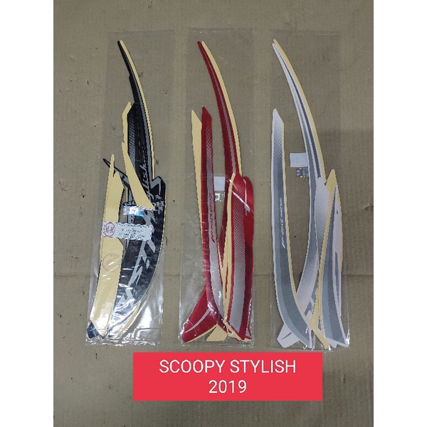 STRIPING SCOOPY STYLISH 2019 ###