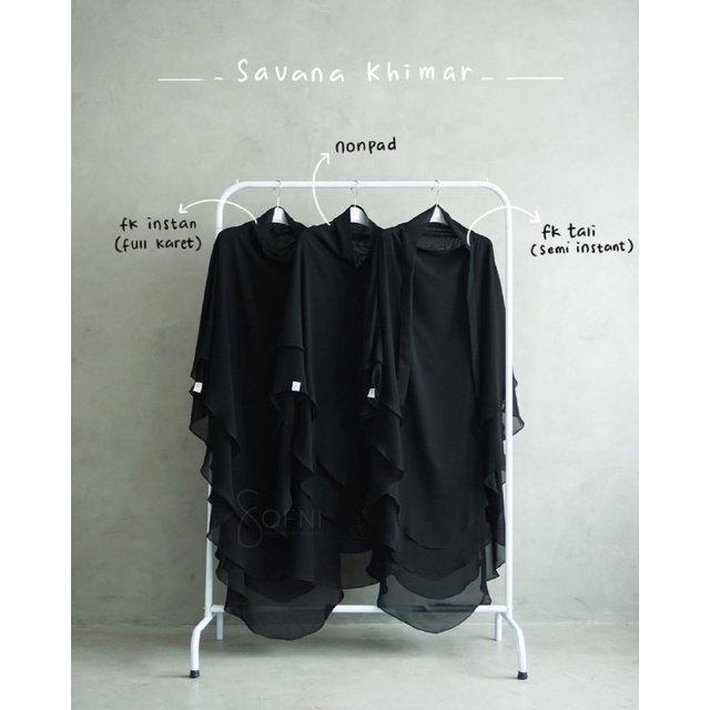 Khimar Savana FK Savana by Sofni FRench Khimar