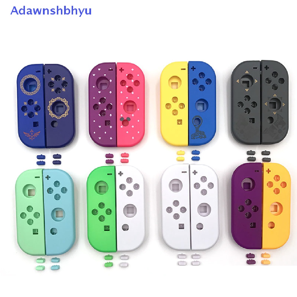 Adhyu Replacement Housing joy-Con Shell Untuk Switch NS NX Console Dan Kanan Kiri SL SR ID