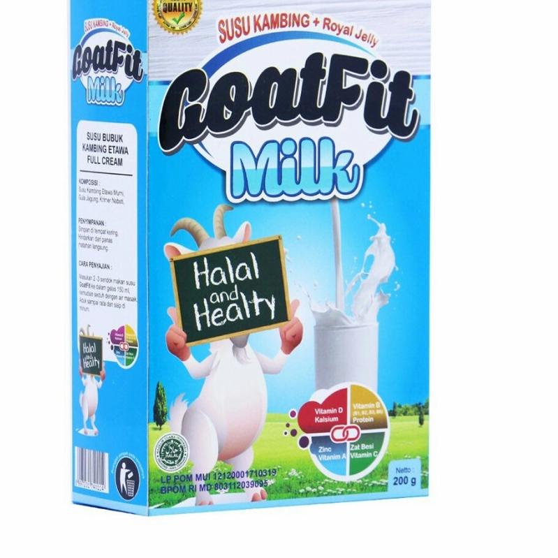 

>XC26619< GoatFit Milk Susu Kambing Plus Royal Jelly Original