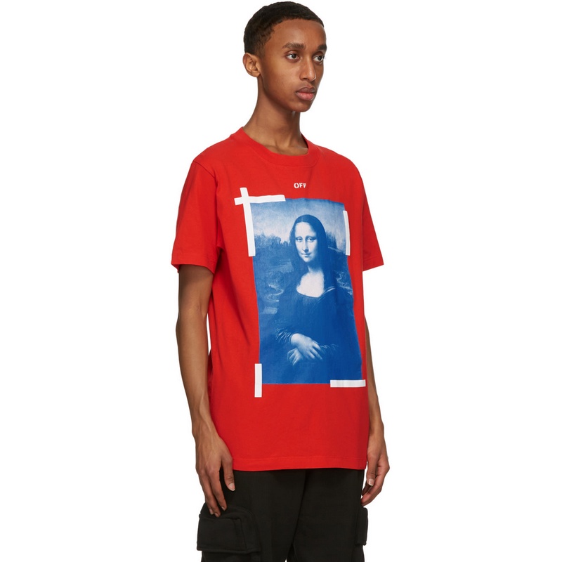 TSHIRT KAOS PREMIUM OFF WHITE MONALISA