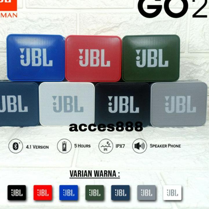 Siap Kirim Speaker Bluetooth JBL GO2 Speaker Mini Speaker GO2