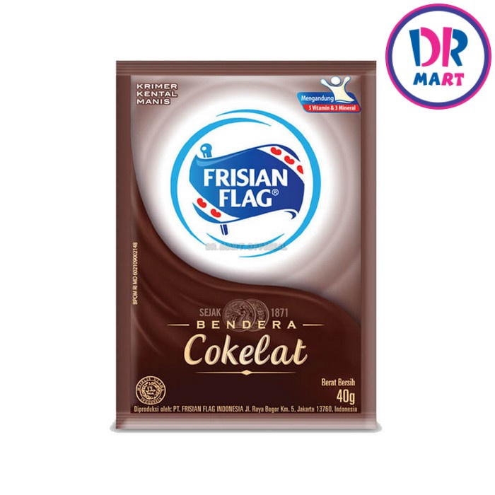 

Frisian Flag Kental Manis Cokelat Sachet 40gr