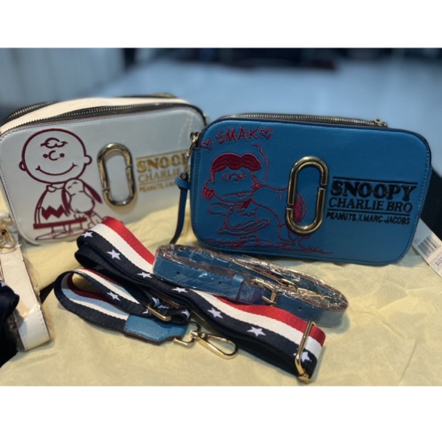 tas wanita tas MJ markjacob marc jacob cambag camera bag snoopy tas mewah mantul cantik