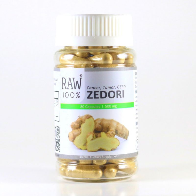RAW 100 Zedori / Asam Lambung, GERD, Kista, obat herbal kunyit putih