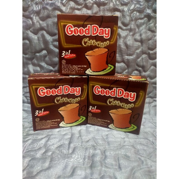 

good day chococinno 3in1 instant coffee isi 5sachet @20g