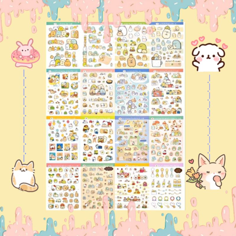 

Sticker sumikko gurashi, Cute Sticker, Aesthetic Sticker, Sticker sheet ver.2