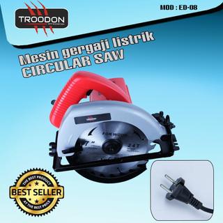 Circular Saw 7 inch Troodon Mesin Potong Kayu Gergaji Listrik