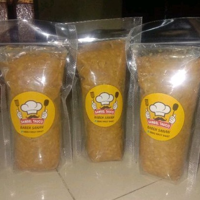 

TAUCO Basah Cap.Babeh Sanan (100% terbuat dari kacang kedelai)