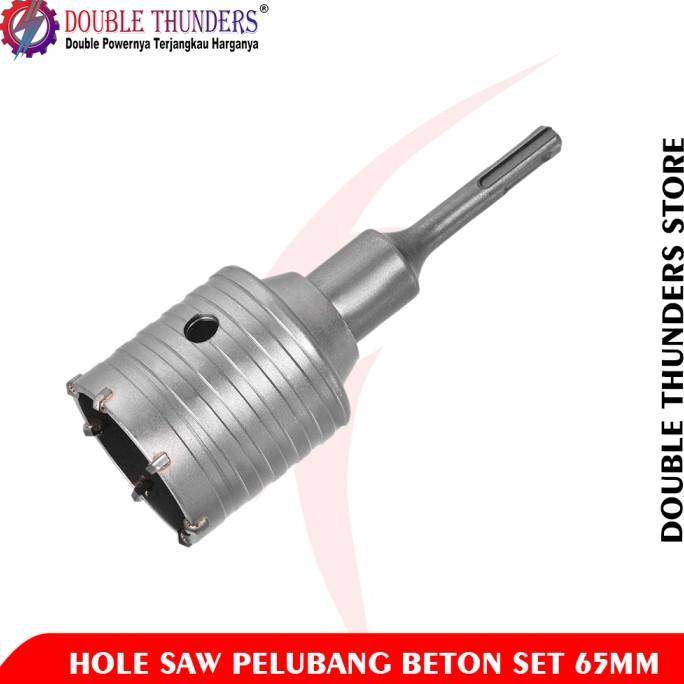 DT Hole Saw Beton Set 65MM / Hole Saw Pelubang Beton Set dthund33 Buru Order