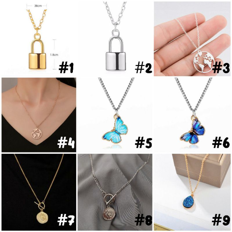 (BISA COD) Part I KALUNG AESTHETIC / NECKLACE / OOTD