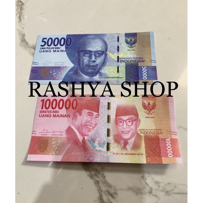 Uang Mainan Model LAMA /uang replika Model LAMA