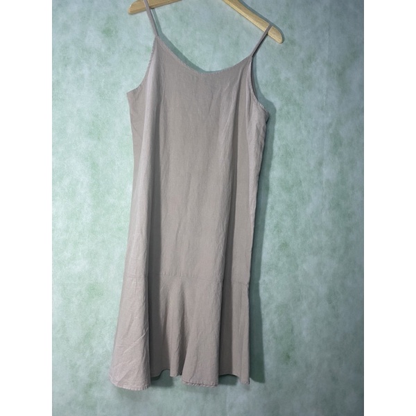Preloved/Thrift Dress tali 1 nude color Korean Style