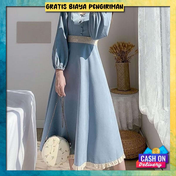 Gaun Natal Premium Dtess Cewek Dewasa Dres Driss Pesta Gaun Ultah Bsju Party Murah Gaun Malam Santai