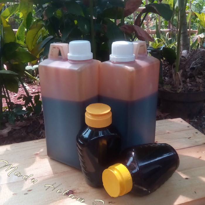 Madu hitam pahit Gamat propolis Curah 1kg