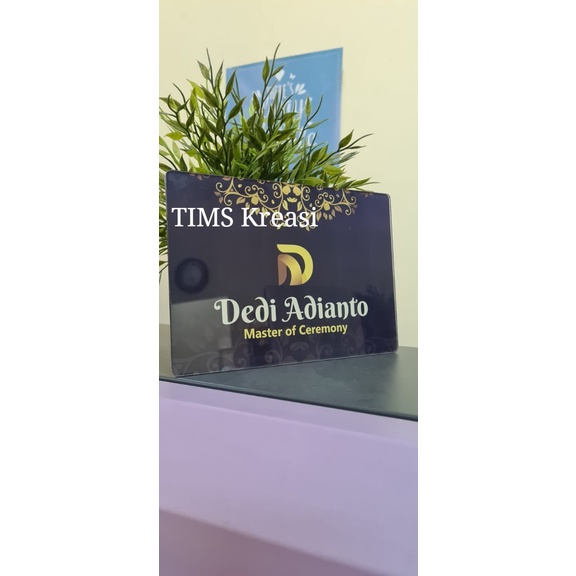 Cue Card A5 | Papan MC | Que Card Akrilik | Papan Akrilik MC + Printing Mirror