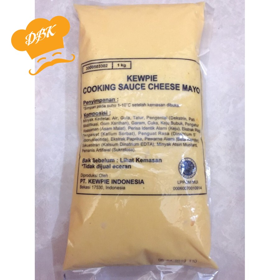 

kewpie cheese mayo 1kg cooking mayo keju