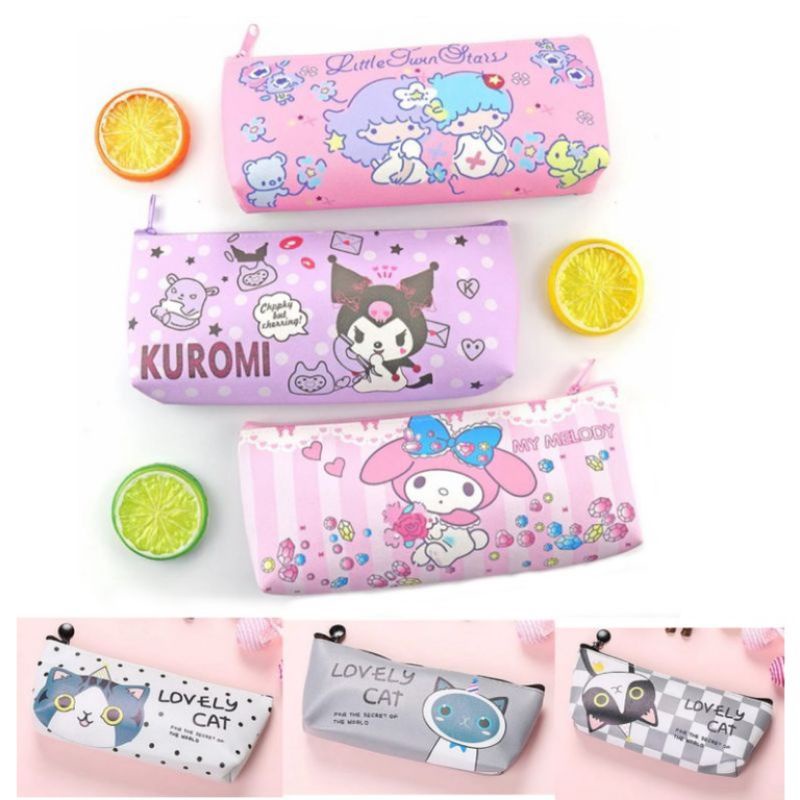 

TEMPAT PENSIL LUCU Motif LOVELY Cat Lucu / tempat pensil murah