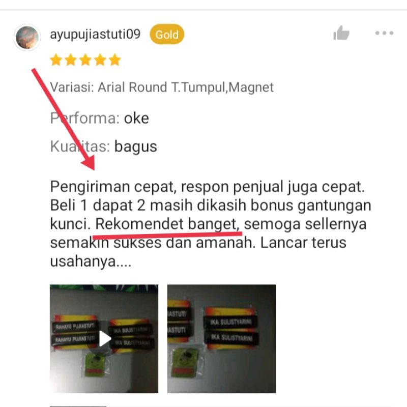 Kumpulan Review Bintang 5