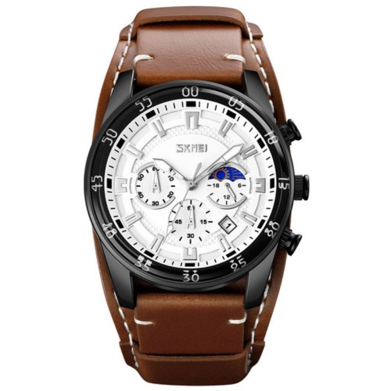 Jam Skmei 9249 chronograph original free gift box