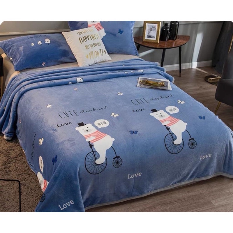 NEW!!!Selimut Bulu Dewasa 140x200 Terbaru