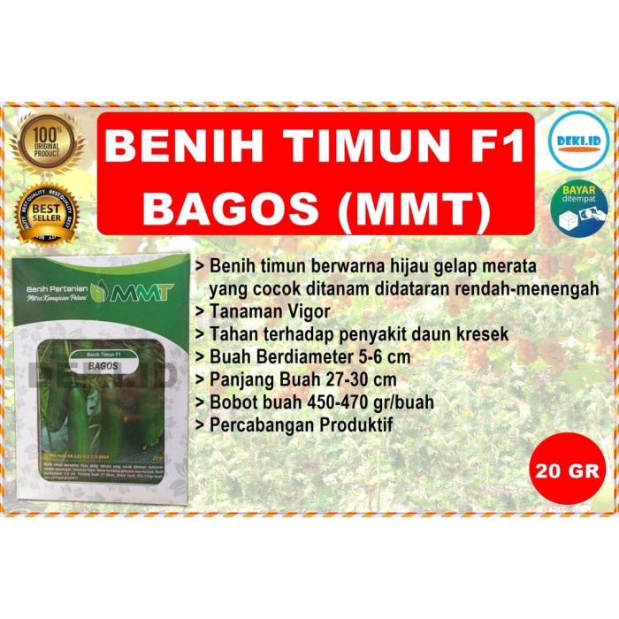 Jual Benih Timun F Bagos Lalap Mmt Seed Gram Bibit Mentimun Bagus Original Shopee Indonesia