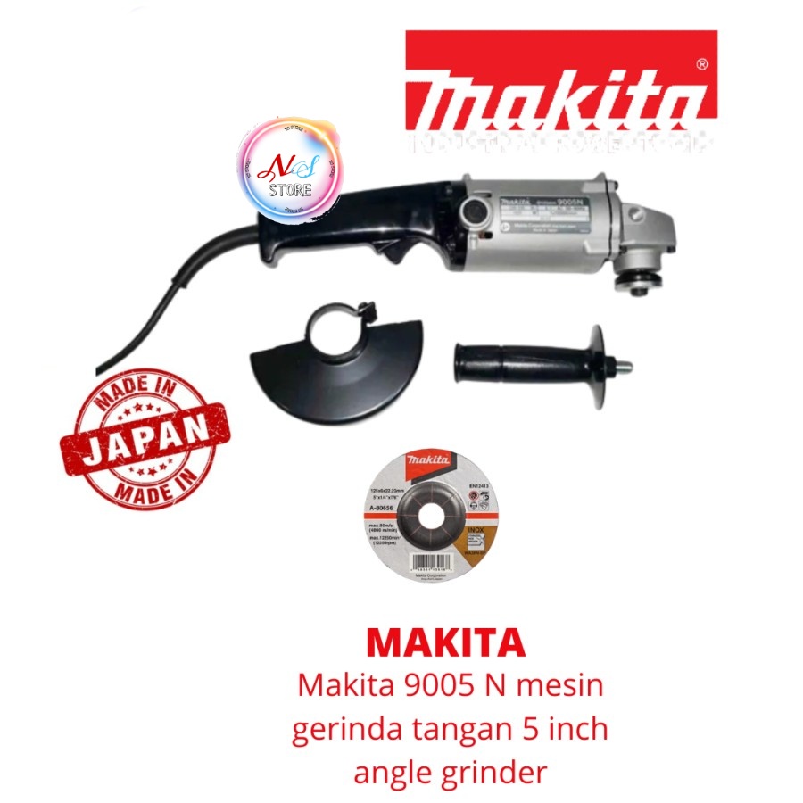 Mesin Gerinda Gurinda Tangan Makita 9005B 5 Inch MAKITA