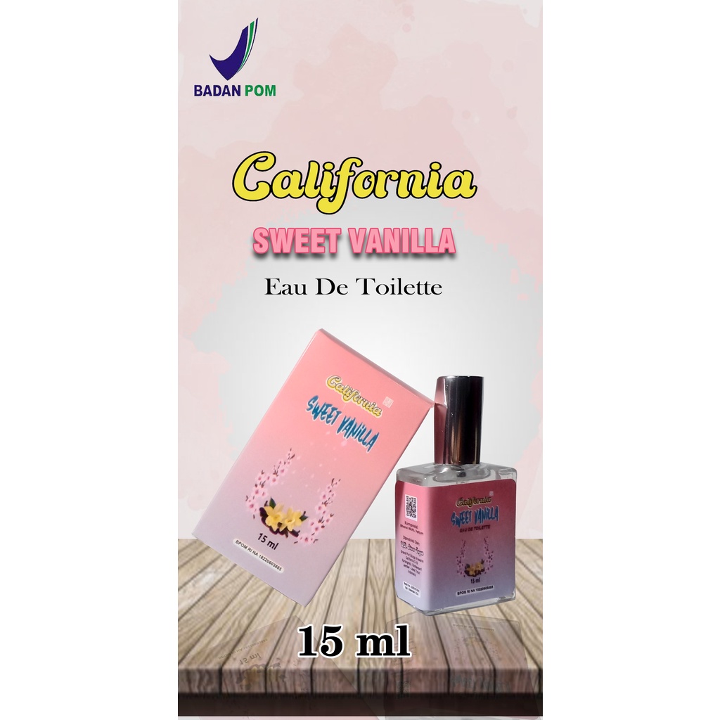 BPOM PERFUME CALIFORNIA EDT | 15 ML