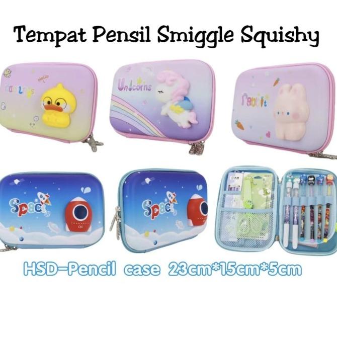 

Kotak Pensil Tempat Pensil Anak Hardcase Smiggle Squishy Uk Besar S6