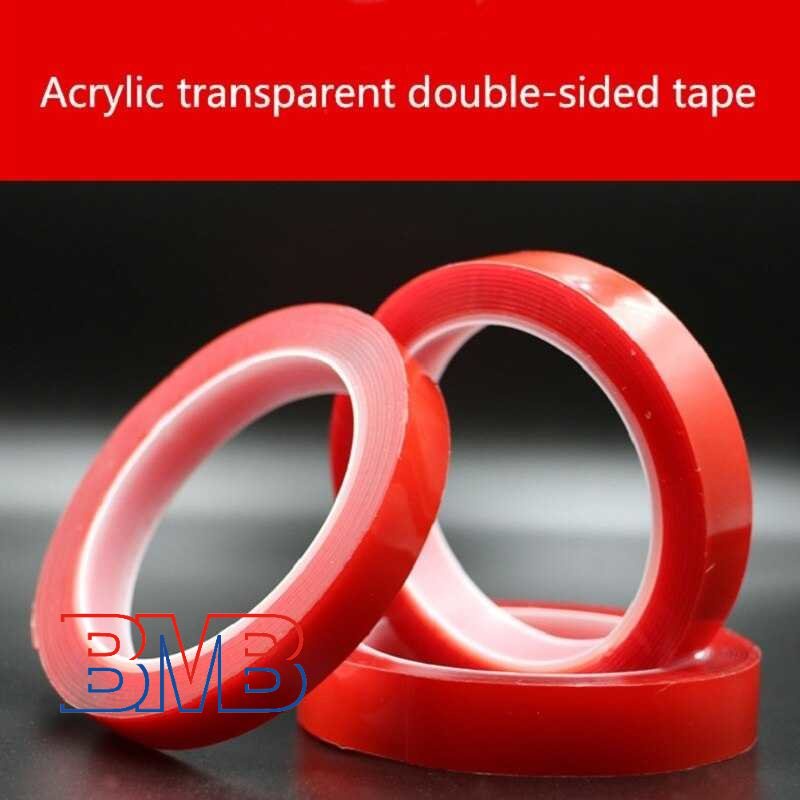 

N22 5MM X 3M Perekat Double Tape Acrylic Adhesive Transparent No Trace SZBFT- J4702