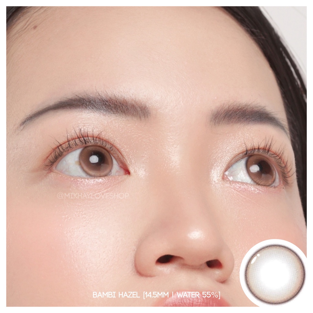 MIKHAYLOVESHOP Softlens Bambi Hazel | Kittykawaii