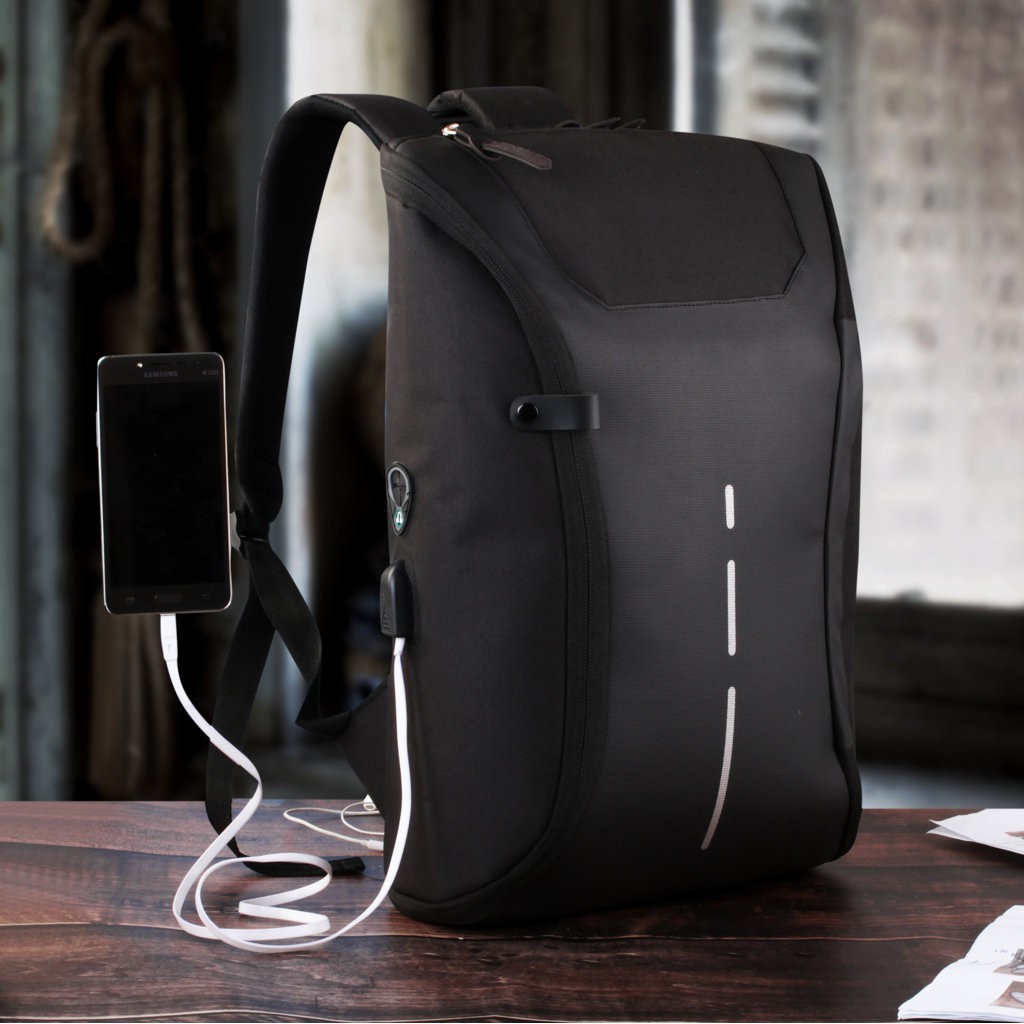 Tas Ransel Omexta Waterproof USB &amp; Earphone Hole HIGH QUALITY