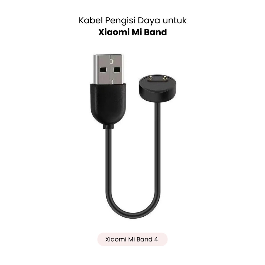 Charger Cable Xiaomi Band Mi Band 3 4 5 6 Fast Charging