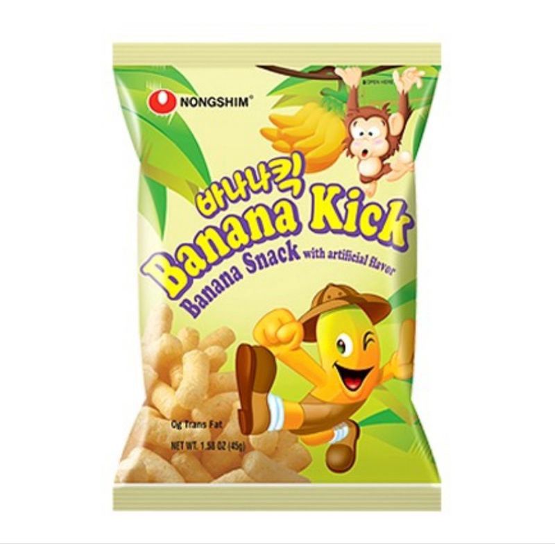 

Banana Kick Snack 45gr