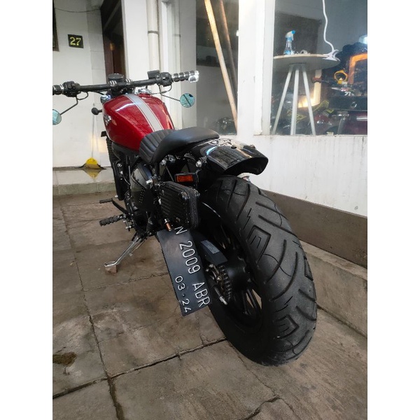 Tas tools box samping Benelli Motobi 200 Evo