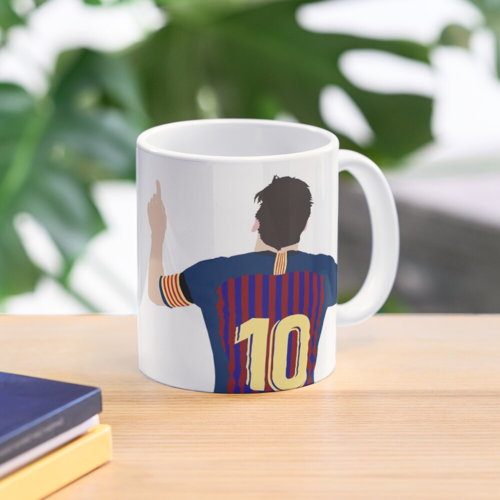Mug Gelas Lionel Messi Iconic Goal Celebration