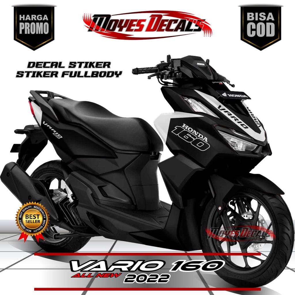 Decal New Vario 160 New 2022 Full Body - Dekal Stiker Motor Honda Vario 160 New 2022 - Motif Custom 