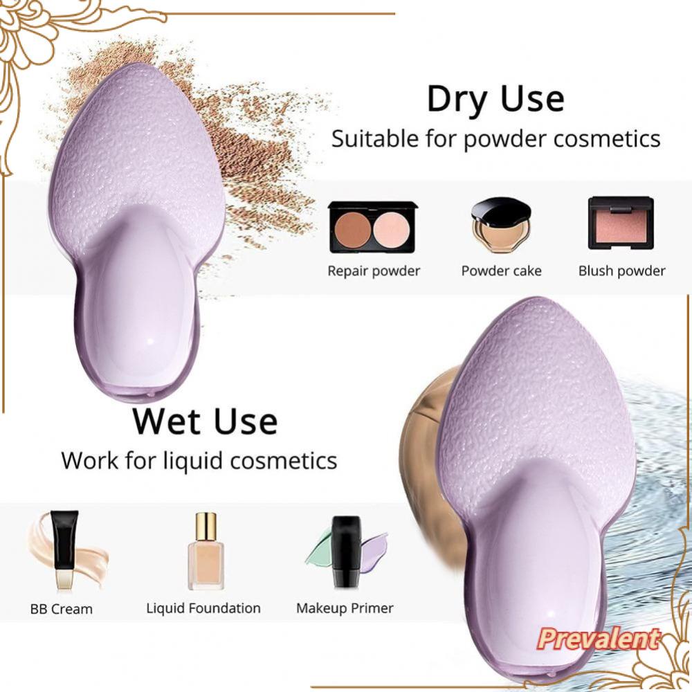 Preva Silikon Makeup Aksesoris Kecantikan Makeup Bedak Cream Puff Face FoundationBlender Sponge