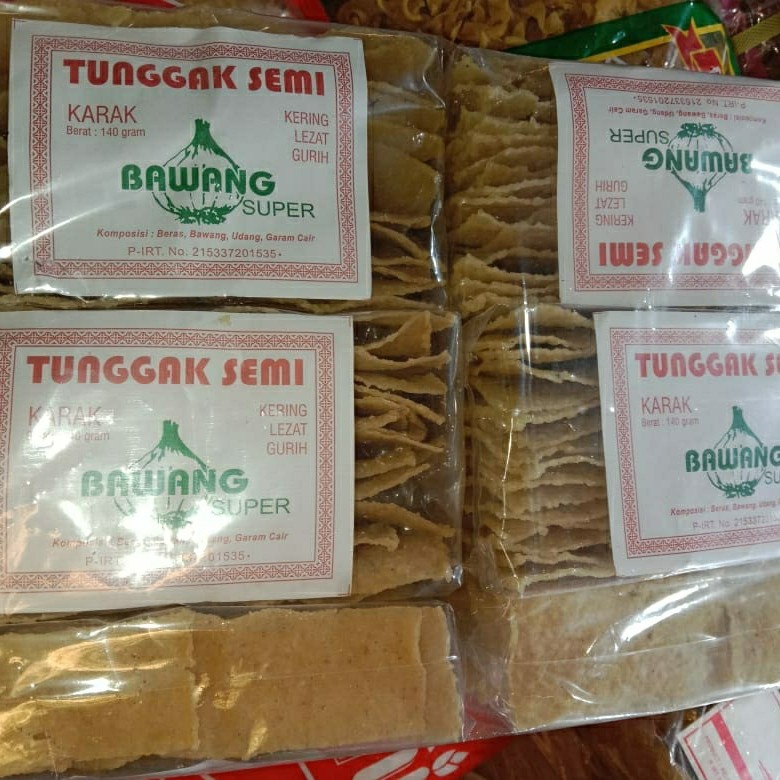 

Kerupuk Gendar Karak Mentah Khas Solo Termurah Distributor Tunggal Jabodetabek Merk Tunggak Semi