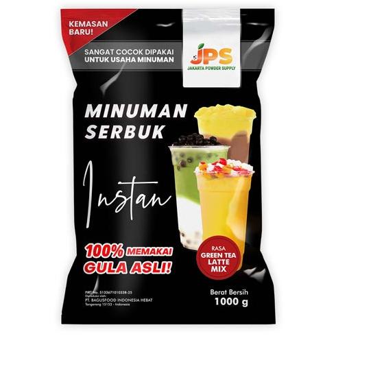 

FREE ONGKIR!JPS Powder Bubuk Minuman Serbuk Instan Rasa Green Tea Mix Campur Gula 1Kg|RA2