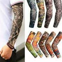 ゥ MANSET TANGAN TATTO PRIA - SARUNG LENGAN TATO PRINTING - MANSET TANGAN DEKER LENGAN ARM SLEEVE COW