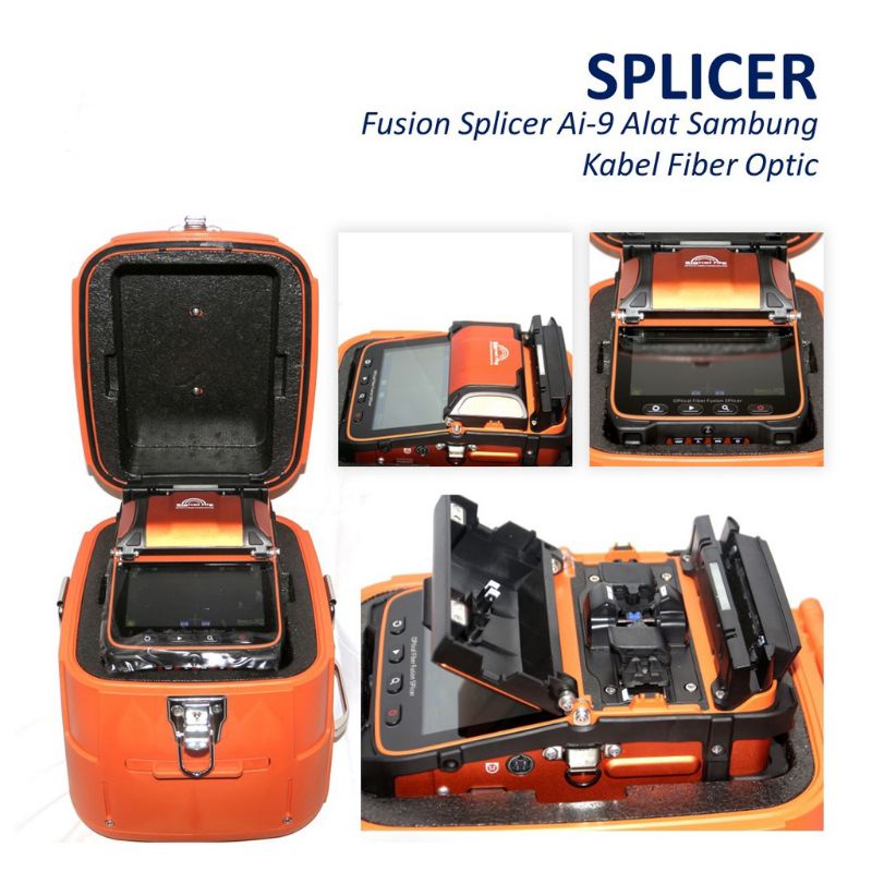 Tarmoc Fiber Optik Fusion Splicer AI9 Splicing FO AI9 (Splicing)