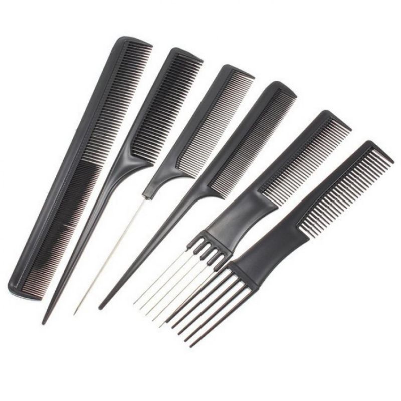 Sisir Rambut 10 Set Sisir Rambut Barbershop Serbaguna