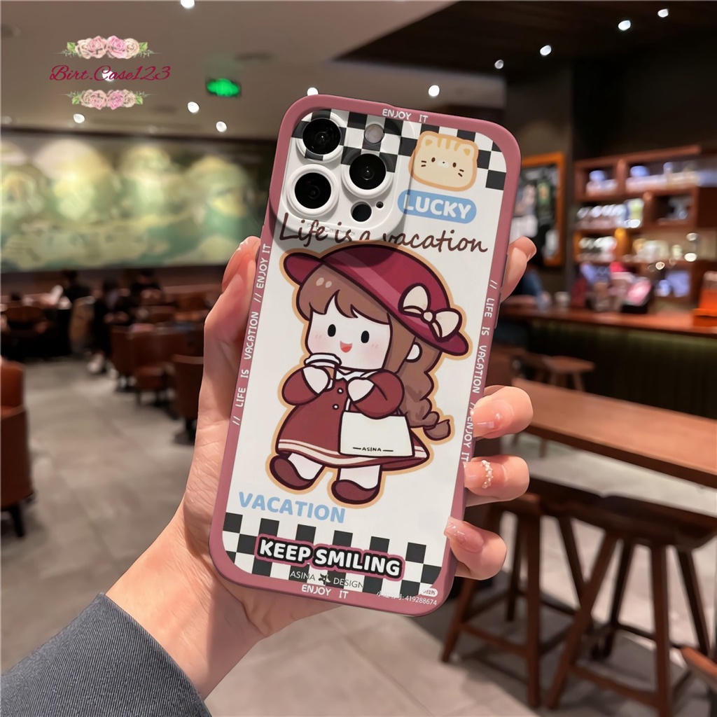 CUSTOM CASE SOFTCASE SILIKON PROCAMERA VACATION CUSTOM OPPO REALME VIVO XIAOMI SAMSUNG INFINIX IPHONE FOR ALL TYPE BC6858