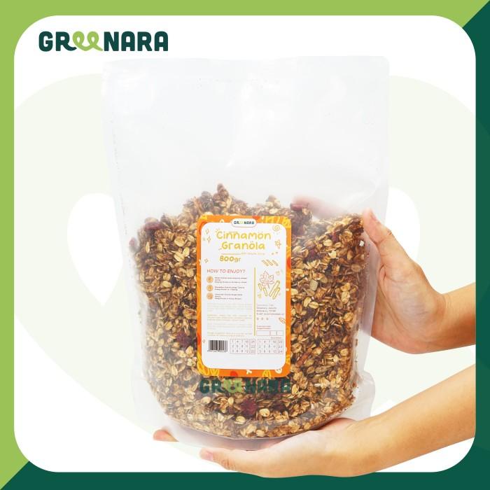 

Greenara Vegan Granola Cinnamon 800Gr / Granola Cinnamon 800 Gram 095