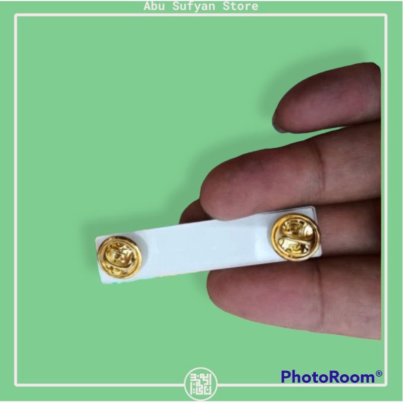 

Dudukan Paku Name Tag Nama Dada Akrilik