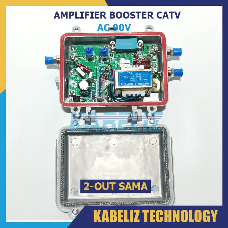 BOOSTER OUTDOOR AMPLIFIER CATV 90V